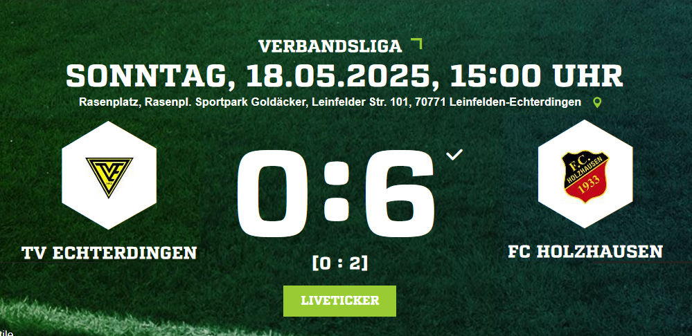 TVE - Holzhausen 0:6