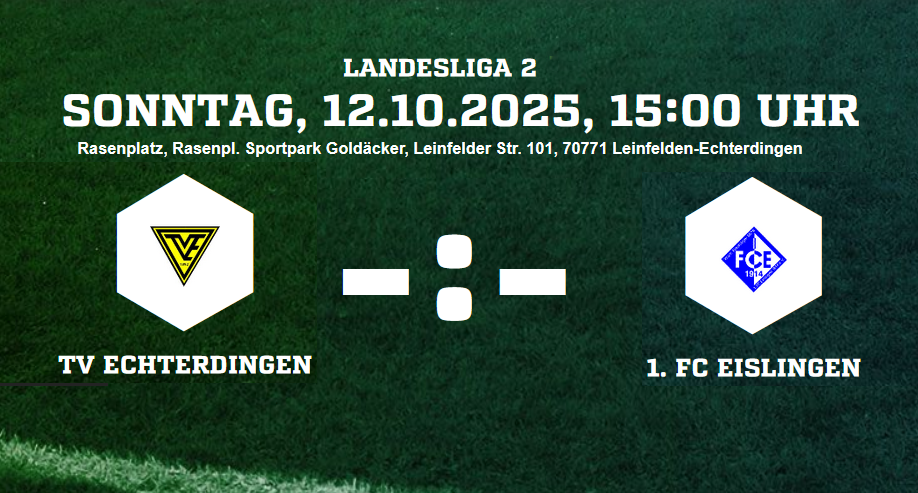 TV Echterdingen - 1.FC Eislingen