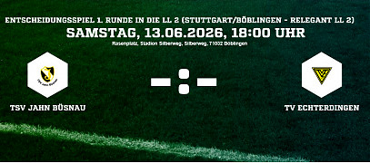Relegation : TSV Jahn Büsnau - TV Echterdingen