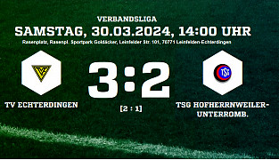 TVE - Hofherrnweiler 3:2 (2:1)