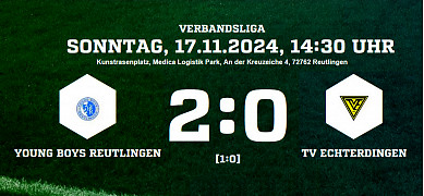 Young Boys Reutlingen - TV Echterdingen 2:0 (1:0)