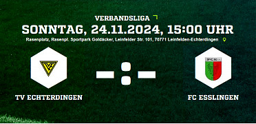 TV Echterdingen - FC Esslingen