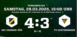 Ehingen - TVE 4:3