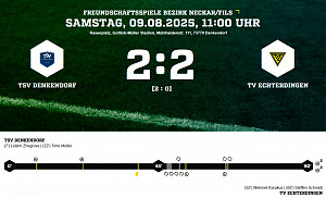 TSV Denkendorf vs. TV Echterdingen 2:2