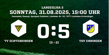 TV Echterdingen - TSV Ehningen