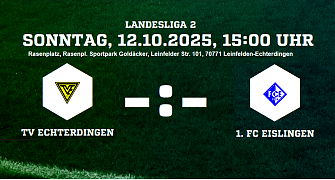 TV Echterdingen - 1.FC Eislingen