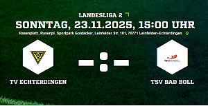 TV Echterdingen - TSV Bad Boll