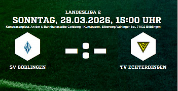 SV Böblingen vs. TV Echterdingen
