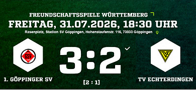 1.Göppinger SV - TV Echterdingen 3:2