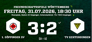 1.Göppinger SV - TV Echterdingen 3:2