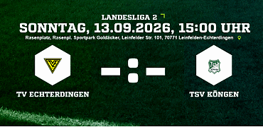 TV Echterdingen vs. TSV Köngen