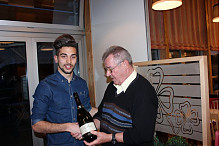 Luka Michilli mit TVE-Obmann Richard Sillmann