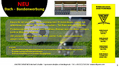Dach-Bandenwerbung